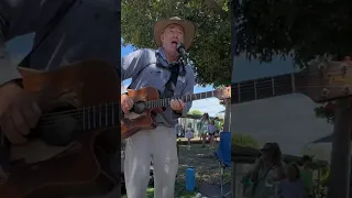 The Burly Busker sings ' The Burleigh Heads Song '