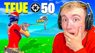 IK SPECTATE AMERIKANEN in FORTNITE! (ENORM GOED)