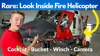 EXCLUSIVE: Inside the Bell 412. Amazing RFS Fire Fighting Helicopter