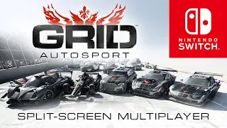 GRID Autosport for Nintendo Switch – Free local multiplayer and split-screen update out now