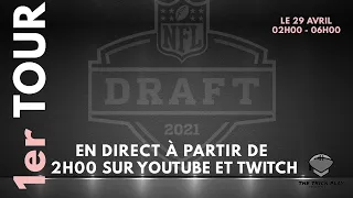 📺REPLAY: ON COMMENTE EN LIVE LE 1ER TOUR DE LA DRAFT NFL 2021 !