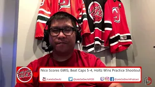 Devils Beat Capitals 5-4 in 1st Preseason Game [POST GAME LIVE]