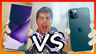 Comparativa Iphone 12 Pro Max vs Samsung Galaxy Note 20 Ultra!!