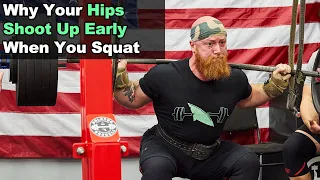 Why Your Hips Shoot Up Early When You Squat
