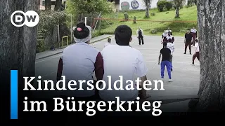 Tausende Kinder wurden von Guerillagruppen in Kolumbien zwangsrekrutiert | DW Nachrichten