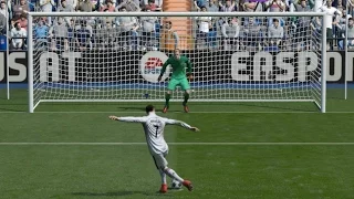 The Rabona Penalty in FIFA