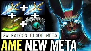 🔥 AME learned from SUMAIL — 2x Falcon Blade NEW META Terrorblade WTF Build Dota 2 Pro