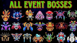 Space shooter all Bosses ( Event) - Bắn ruồi - tổng hợp các Boss sự kiện