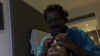 ASMR Worlds Greatest Head Massage by Cosmic Barber BABA||RIP BABA||BABA in Bombay Head Massage-Final