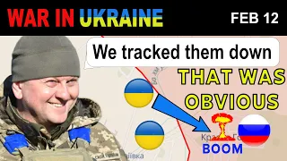 12 Feb: CONFIRMED. Ukrainians TAKE OUT RUSIAN PLATOON WITH 1 SHOT | War in Ukraine Explained