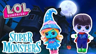 SUPER MONSTERS Toys  🧙Katya & Drac 🧛 from NETFLIX Custom LOL SURPRISE DOLLS Series 3 DIY Toys