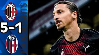 Ac Milan - Bologna 5-1 - All Goals & Extended Highlights - Resumen 2020