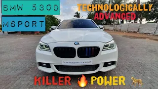 Bmw 530d msport 2015 review and features || For sale at best price