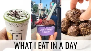 What I Ate on a Long Road Trip | healthy breakfast + snacks ideas