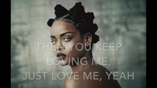 Love on the brain (-5) - Rihanna - Karaoke male or female lower