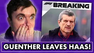 Our reaction to Guenther Steiner LEAVING Haas