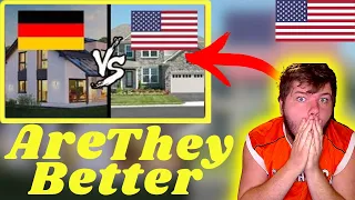 Americans First Time Ever Seeing | German Houses vs American Houses, Part One