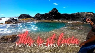 This is Monchy St. Lucia - The Mermaid Pool