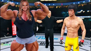 PS5 | Bruce Lee vs. Muscular Cute Shannon [EA Sport UFC 4]🥊