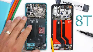 Oneplus 8T Teardown! - Are there really TWO batteries?