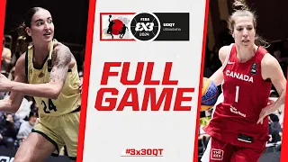 Australia 🇦🇺 vs Canada 🇨🇦 | Women Full Game | FIBA #3x3UOQT 2 2024 | 3x3 Basketball