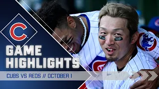 Game Highlights: Seiya Suzuki Crushes Go-Ahead Home Run, Bullpen Blanks Reds in Cubs Win | 9/30/22