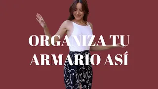 CÓMO ORGANIZAR TU ARMARIO PARA VESTIR MEJOR | ORGANIZACIÓN DE ARMARIO| Asesora de imagen personal