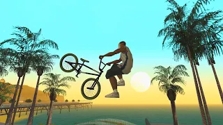 If GTA SA was a BMX game (insane BMX mod tricks)