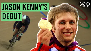 Jason Kenny's 🇬🇧 first Olympic race! 🚴‍♂️