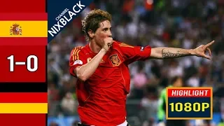 🔥 Испания - Германия 1-0 - Обзор Матча Финал Чемпионата Европы 29/06/2008 HD 🔥