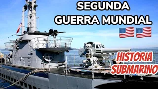 SUBMARINO DE LA SEGUNDA GUERRA MUNDIAL PAMPANITO EN SAN FRANCISCO CALIFORNIA 🇺🇸🇺🇸#submarine