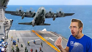 Il C130... atterra su una PORTAEREI?! 🤯