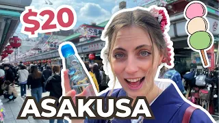 CHEAP STREET FOOD in Tokyo 🍓🍡