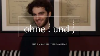 »Ohne Punkt und Komma« | 3 Minuten mit Emmanuel Tjeknavorian