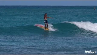 Longboard / Johnny the Ripper Hanging Ten in Waikiki - Freesurf Magazine