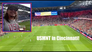 US Mens Soccer Team at TQL Stadium in Cincinnati!! ▶︎ Sports Samurai