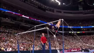 Shawn Johnson - Uneven Bars - 2008 Olympic Trials - Day 2