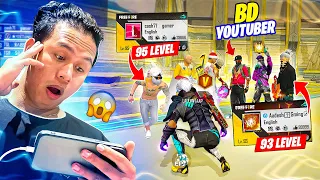 95 Level, Season 2 BD Youtuber & 93 Level Grandmaster Squad in My Game 😱 Tonde Gamer - Free Fire Max