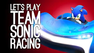 Team Sonic Racing Gameplay: Luke & Ellen Team Up - HOW DO YOU LIKE THAT, AMY?!