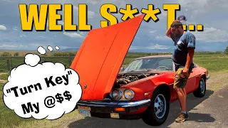 Will Chevy Swapped Jaguar Run & Drive 1400 Miles After 18 Years? NO TITLE!