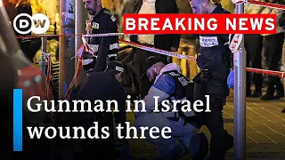 Police in Israel: Three wounded in suspected Tel Aviv attack | DW News