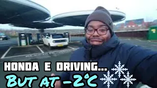 Honda E | 340 Miles Winter Drive Vlog (UK)