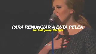 Adele  - I cant make you love me [sub español + lyrics] live ¡tunes!