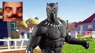 Hello Neighbor - My New Neighbor Black Panther Act 2 Random Gameplay Walkthrough