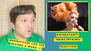 Krisdayanti - Mencintaimu (Live Performance at Crown Victoria Hotel Tulungagung) | 🇸🇬 REACTION