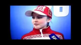Игры SOCHI-2014 .Интервью Юлии Лепницкой.