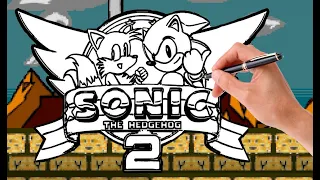 Hand Drawn Sonic 2 Reimagining (Sonic Fangame)