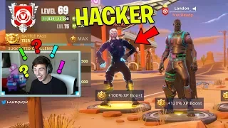 So I found a REAL Fortnite Hacker.. (Fortnite Battle Royale)