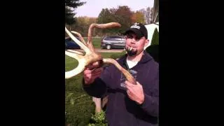 200+Inch Double Drop Tine Ohio Whitetail 2010 Big Find!