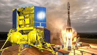 Отправка станции Луна-25 России на Луну и цели миссии